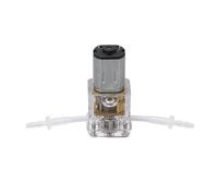 Mini Bomba Peristáltica con Carcasa Transparente, Flujo de 1 Ml/min, Bomba Dosificadora de Líquido de Elevación de 0,001 M con Construcción Metálica para Bombas de Agua (G10 3V)