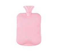 Mini botella de agua caliente, botella de agua caliente botella de agua caliente 2000 ml de goma de alta densidad calentador de manos de invierno portátil gruesa botella de agua caliente bolsillo