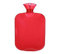 Mini botella de agua caliente, botella de agua caliente de 2 litros, botellas de agua caliente de llenado de agua transparente de invierno duraderas bolsillos gruesos de alta densidad bolsa de agua