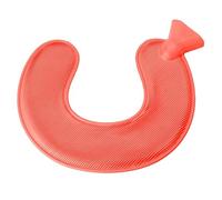 Mini botella de agua caliente, botella de agua caliente de color sólido Botella de agua caliente en forma de U de caucho natural calefacción bolsa de agua caliente botella para alivio del dolor de