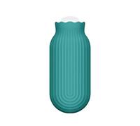 Mini botella de agua caliente, botella de agua caliente de invierno botella de agua caliente portátil calentador de manos se puede calentar por microondas Botella de agua caliente de gran capacidad a