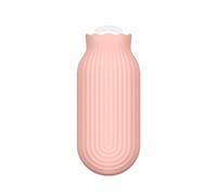 Mini botella de agua caliente, botella de agua caliente de invierno botella de agua caliente portátil calentador de manos se puede calentar por microondas Botella de agua caliente de gran capacidad a