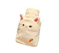 Mini botella de agua caliente, botella de agua caliente de invierno para inyección de agua caliente botellas de agua caliente para manos pies vientre mujeres tipo relleno de agua caliente bolsa de