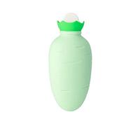 Mini botella de agua caliente, botella de agua caliente de silicona botella de agua caliente de rábano lindo paquetes calientes calentador de manos de invierno microondas calefacción bolsa de agua