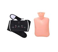 Mini botella de agua caliente, botella de agua caliente lindo juego de cinturón de gato, botella de goma para aliviar el dolor y el calor (tamaño: B) (tamaño: B)