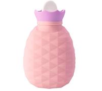 Mini botella de agua caliente en forma de piña, silicona suave de 200 ml, diseño a prueba de fugas, perfecta for viajar,