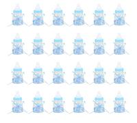 Mini Botella de Caramelo Rellenable de Plástico Portátil de Calidad Alimentaria, Botellas Rellenables, Recuerdo de Baby Shower para Navidad, Regalo de Fiesta de Cumpleaños de