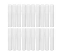 Mini Botella de Spray Material portátil de ABS 20pcs Blanca Fina Fina mistón Recargable Botella de rociador de Perfume