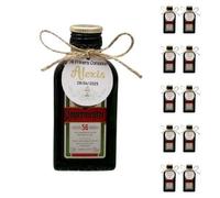 Mini Botellas de Alcohol Personalizadas - Botellitas de Licor para Detalles de Bautizos, Comuniones y Bodas - Regalos Originales para Invitados (Miniatura Jagermeister 40ml)