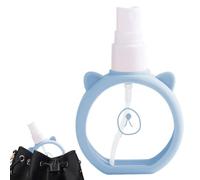 Mini botellas de spray | Botella pequeña recargable de 55 ml con diseño de | Mini botellas de niebla fina a prueba de fugas con cubierta para aceites, tóners, agua calmante