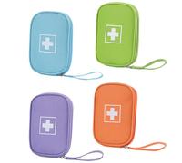 Mini botiquín de primeros auxilios Asudaro S/L 4/2/1 PCS Portátil Primeros Auxilios Tela Oxford Juego Médico Paquete de Rescate Bolsa de Suministro de Emergencia para el Hogar Exterior Ciclismo