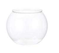Mini bowl para peces, ABS, pequeño, 12,5 x 10 cm, apertura de 8 cm, recipiente de almacenamiento irrompible para peces, para centro de mesa, hogar, eventos, interiores y escritorios