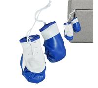 Mini Boxing Gloves - 2Pcs Boxing Gloves for Car Mirror - Miniature Punching Gloves Bag Keychain Pendants Cute Ornament Car Decor Accessories for Men Women