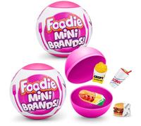 Mini Brands Foodie Series 1, (2 Pack) Sonic Mystery Capsule Real Miniature Brands, coleccionables, Juguetes de Comida rápida y Accesorios de Compras, Color Paquete de 2 Unidades, (ZURU 77319)