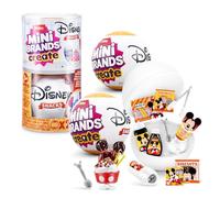 Mini Brands Cápsula Create Disney Snacks Serie 1 de ZURU, minis coleccionables, Paquete Oculto Misterioso, DIY, Bricolaje, Manualidades, 8+(2 cápsulas)