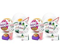 Mini Brands Cápsula Create Krispy Kreme Serie 1 de ZURU, minis coleccionables, Paquete Oculto Misterioso, DIY, Bricolaje, Manualidades, Juego de Resina (Paquete de 2)