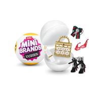Mini Brands Fashion Series 3, by ZURU Real Miniature Fashion Brands Collectible Toy, 2 Capsules of 5 Mystery Miniature Brands for Girls, Teens, Adults and Collectors (Single Capsule)