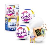 Mini Brands Mini Books Serie 2 cápsula de ZURU, Libro de Juguete en Miniatura Coleccionable niños 3+ (2 cápsulas)