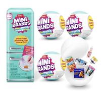 Mini Brands Series 1-1PK Fill The Fridge PLAYSET and 3PK INT Capsules S1, Color (ZURU 77758-S002-INT)