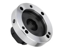 Mini brida de cartucho de cuatro ejes, mandril de precisión ER16 ER25 ER32 ER40, precisión de 0,005mm, acero 40CrMo, 1 Uds.(Er40-d80 7holes)