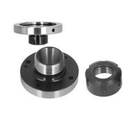 Mini brida de cuatro ejes for herramienta de torno de fresado CNC, ER16 ER50 ER25 ER32 ER40 D100mm D80mm de diámetro, mandril de fijación, 1 ud.(ER32-D80 (7 Holes))