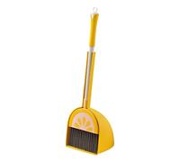Mini Broom Set, Cute Fruit Dustpan Combo, Compact Cleaning Tool, Lightweight Kid-Friendly Design, Sturdy Acrylic Bristles, Made of PP/Pet Material, 6.42x5.59x21.26in