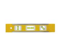 Mini Bubble Level - 9.06x1.57x0.59 Inches Magnetic Small Level Mini Bubble Level | Three Measuring Angles Pocket Lêvel | Shock Resistant BubbleLevel Tool | Pocket Levels with Magnetic Balance