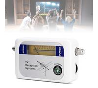Mini Buscador, Antena Digital Terrestre de TV, Medidor de Intensidad de Señal, Receptor Detector, con Retroiluminación, Gran Sensibilidad para Antenas Satelitales Remotas
