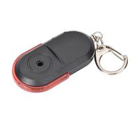 Mini buscador de claves anti perdido artículo Tracker Rango de detección 8-10 metros silbato de control de sonido alarma con batería de luz LED para encontrar llaves carteras MP3 y etc azul