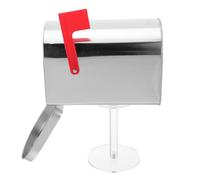 Mini Buzón de Hierro con Soporte para Correspondencia
