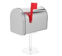 Mini Buzón de Metal con Base para Correo y Correspondencia