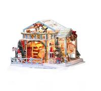 Mini Cabaña Puzzle 3D Madera,Maquetas Construir Modelos Kits,Pasatiempos Bricolaje,Regalos para Cumpleaños y Navidad