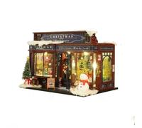 Mini Cabaña Puzzle 3D Madera,Maquetas Construir Modelos Kits,Pasatiempos Bricolaje,Regalos para Cumpleaños y Navidad