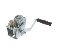 Mini cabrestante de mano de 500 libras de capacidad, manivela de engranaje manual, ligero y portátil, para uso marino, pequeño cabrestante de tracción manual para navegación y camping