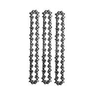 Mini cadenas de motosierra de acero de 4 pulgadas, 6 y 8 pulgadas, motosierras eléctricas, cadenas de accesorios, minicadenas de motosierra eléctricas de repuesto, 3x10 pulgadas, h