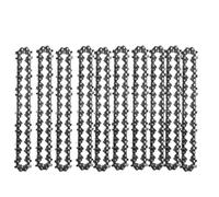 Mini cadenas de motosierra de acero de 4 pulgadas, 6 y 8 pulgadas, motosierras eléctricas, cadenas de accesorios, minicadenas de motosierra eléctricas de repuesto, 10x4 pulgadas, h