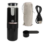 Mini Cafetera Espresso Portátil de 160ml, Máquina de café Espresso a Presión Manual, Cafetera Manual Compacta para el Hogar, Oficina, Viajes Al Aire Libre