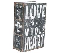 Mini caja de dinero de libro de diccionario de simulación con caja de seguridad con cerradura combinada para oficina en casa