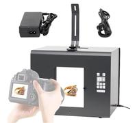 Mini Caja de luz for Estudio fotográfico, softbox Regulable de 5500 K for fotografía de Joyas, cámara eléctrica (no incluida), Kit de Tienda de fotografía con 6 Modos de Fuente de luz(35x28x28cm)