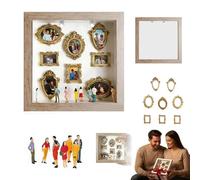Mini caja de silueta de museo, celebra tus recuerdos únicos con estilo, kit de exhibición de recuerdos creativos 2026, un regalo significativo para el día de San Valentín y aniversarios