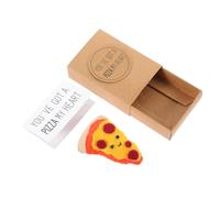 Mini cajas de pizza inspiradas en la amistad: un regalo original y encantador.