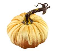 Mini Calabazas de Terciopelo | Calabaza Decorativa de Espuma Falsa | Decoración de Calabazas de Tela Hecha a Mano para Accesorios de Fotos, Centro de Mesa de Acción de Gracias