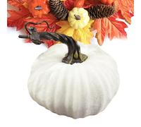 Mini calabazas de terciopelo, calabazas pequeñas de terciopelo - Calabazas artificiales decorativas de espuma colorida - Simulación de artificiales de colores 10 cm - Accesorios Pho