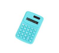 Mini calculadora de bolsillo, 8 dígitos de doble potencia de batería solar calculadora básica, calculadora de escritorio para niños, adultos, escuela, oficina en casa