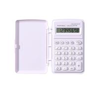 Mini Calculadora | Herramienta de Cálculo con Tapa,Calculadora Portátil para | Revisiones Escolares Aula Contadores Profesionales Oficina Viajes