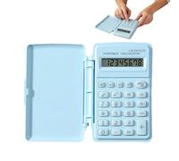 Mini Calculadora Herramienta de Cálculo Pequeña con Tapa