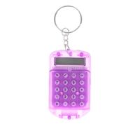 Mini Calculator Keychain 2-in-1 - Pocket Handheld Electronic Desk Jig