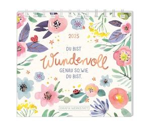 Mini calendario 2025 Eres maravilloso: mini calendario