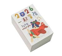 Mini Calendario 2026 De 365 Días - Programador Anual Arrancable De Una Página 12 X 18 Cm | Papel De Notas Para Planificador De Escritorio, Organizador Escolar Para Oficina En Casa, Herramienta De Segu