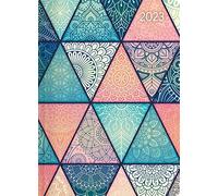 Mini calendario de libros estilo oriental 2023 - Calendario de bolsillo A6 - Elefante - Día por día - 352 páginas - Cuaderno de notas - Alpha Edition